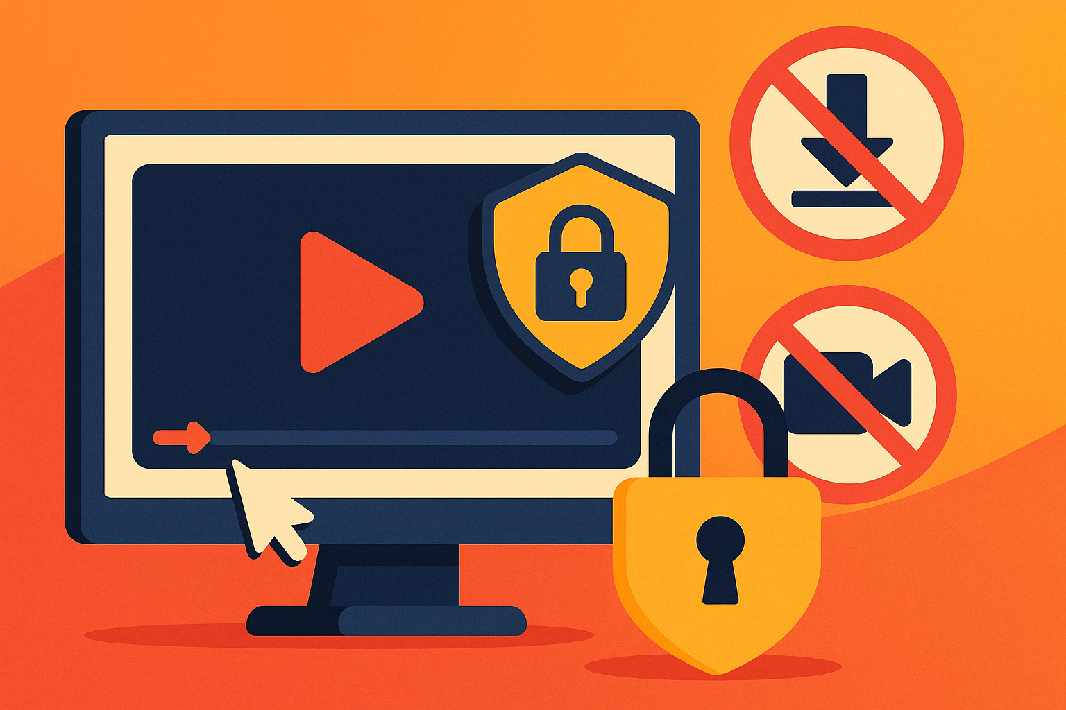 Prevent Video Download and Screen Recording|| +91-9874316000